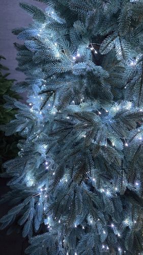 Ekskluzywna Sztuczna Choinka 100% PE 3D ŚWIERK SILVER sky 180 cm LUX na Arena.pl