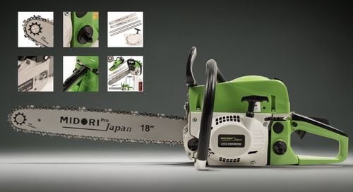 PIŁA SPALINOWA PILARKA DO DREWNA ŁAŃCUCHOWA 6.2KM +2 PROWAD +OLEJ +2x na Arena.pl