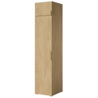 Szafa uchylna z nadstawką Napoli 1D 50 Dąb Cremona (złoty uchwyt)