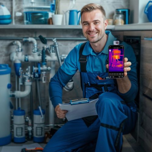 Kamera Termowizyjna HD InfiRay P2 Thermal Master Miniaturowa USB C + Etui na Arena.pl