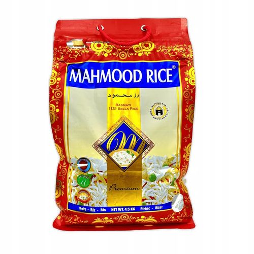 RYŻ BASMATI Mahmood Rice 4,5 kg wysoka jakość aromat smak na Arena.pl