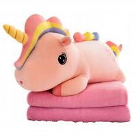 KOCYK PODUSZKA 2W1 PRZYTULANKA UNICORN JEDNOROŻEC PREZENT DLA DZIECI