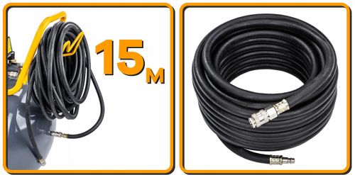 KOMPRESOR OLEJOWY 150L 8 BAR SPRĘŻARKA 400V 650l/min + WĄŻ na Arena.pl