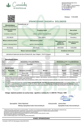 CBD SUSZ KONOPNY DIAMOND PREMIUM PRODUKT NATURALNY 5 g na Arena.pl