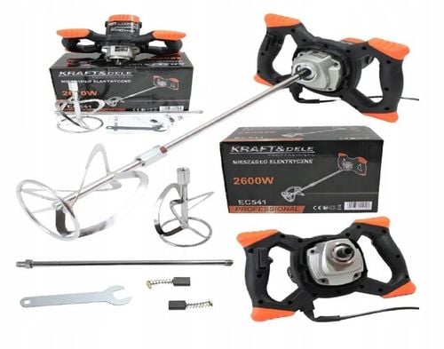 MIESZADŁO ELEKTRYCZNE DO KLEJU FARB ZAPRAW BETONU 2600W MIESZARKA na Arena.pl