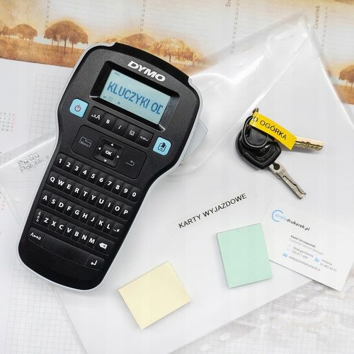 Drukarka etykiet DYMO LabelManager 160 LM160 + 5 taśm D1 45013 biała 12mm na Arena.pl