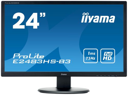 Monitor iiyama Prolite E2483HS 24'' FLICKER FREE FULL HD LED na Arena.pl