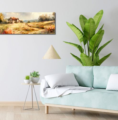 Obraz 90x30cm Sielski Domek na Arena.pl