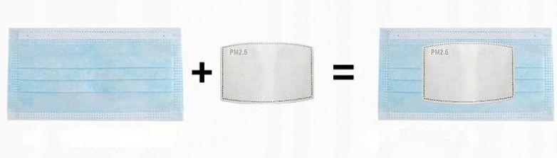 KOMPLET CZARNA Maska+ 3x FILTR PM 2.5 zdjęcie 14