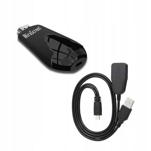 MiraScreen K4 czarny 2.4GHz AirPlay MiraCast DLNA zdjęcie 5
