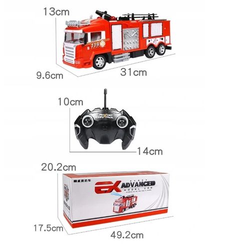 WÓZ STRAŻACKI NA WODĘ ZDALNIE STEROWANY na Arena.pl