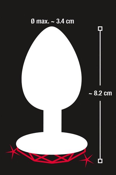 Diamond Butt Plug Medium zdjęcie 7