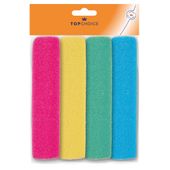 TOP CHOICE Papiloty do kręcenia włosów loków 35mm 4 sztuki