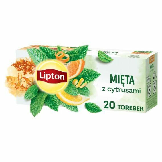 LIPTON 20tb Mięta z Eukaliptusem zdjęcie 1