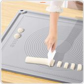 STOLNICA SILIKONOWA DUŻA 70 x 50cm mata podkładka XXL PREMIUM 3D WYPUKŁA