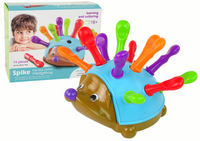 Jeżyk Układanka Niebieski Kolorowe Kolce