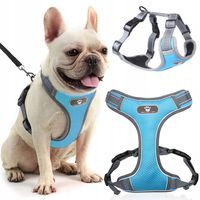 SZELKI DLA PSA TYPU GUARD BEZUCISKOWE REGULOWANE ODBLASKOWE Z REGULACJĄ M