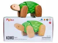Klocki drewniane Komo 7w1 3+ Malblo