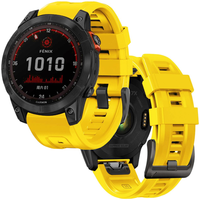 tech-protect iconband garmin fenix 5 / 6 / 6 pro / 7 yellow