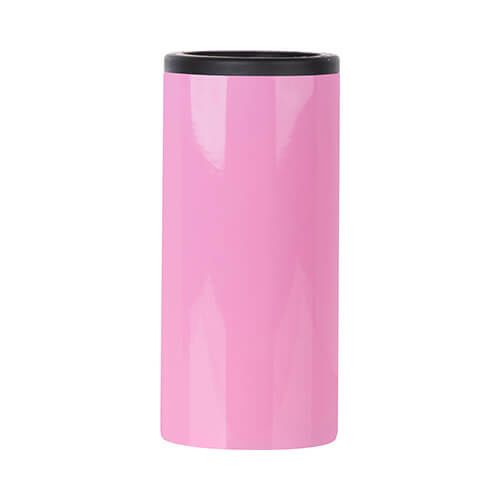 Cooler do puszki 350 ml do sublimacji - różowy zdjęcie 2