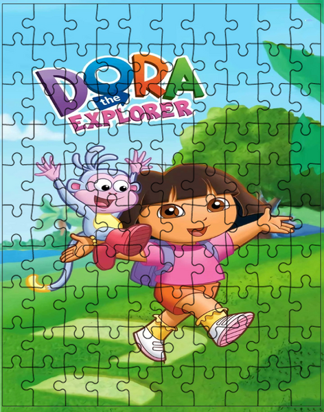 Puzzle tradycyjne Dora Odkrywca zdjęcie 1