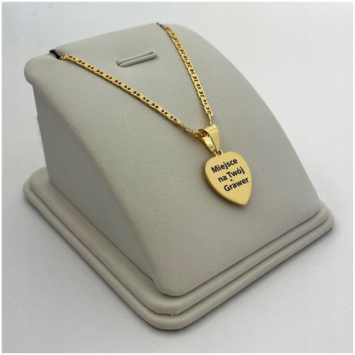 PREZENT NA KOMUNIĘ CHRZEST DLA DZIEWCZYNKI ZŁOTY ŁAŃCUSZEK Z MEDALIKIEM 925 na Arena.pl