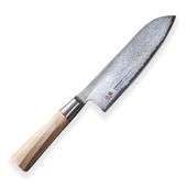 Nóż kuchenny Suncraft SENZO TWISTED OCTAGON Santoku 167 mm [TO-04]