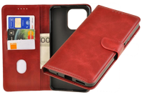 Etui portfel Wallet do Motorola Moto G15 / G15 Power czerwony