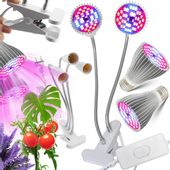 LAMPA LED DO WZROSTU UPRAWY ROŚLIN 60W 3000lm 2xGŁ