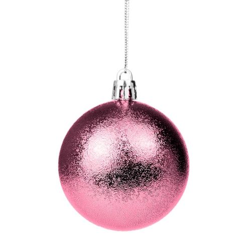 BOMBKI CHOINKOWE NIETŁUKĄCE 6/4/3CM ZESTAW OZDÓB CHOINKOWYCH 101 SZT RÓŻOWY na Arena.pl