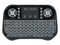 KLAWIATURA MINI BLOW BEZPRZEWODOWA SMART TV LED PODŚWIETLENIE TOUCHPAD