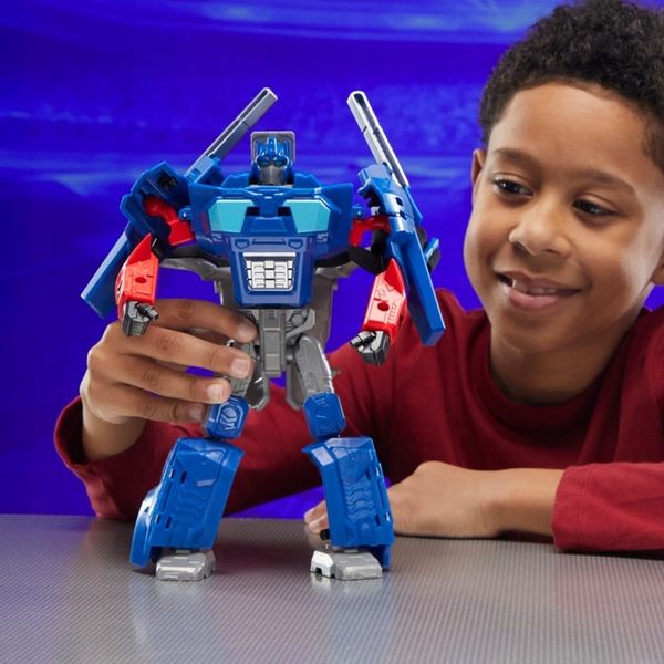 Transformers Maska Figurka Optimus Prime 2w1 transformująca Hasbro F9182 zdjęcie 6