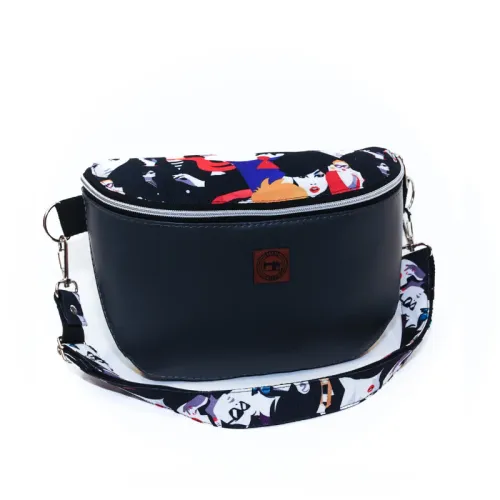 Torebka i Nerka 2w1 - Grafit i Twarze na Arena.pl