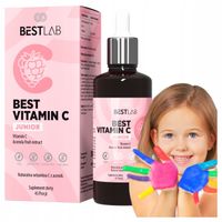 Best Lab Best Vitamin C Junior BestLab Witamina C Dla Dzieci od 6m+ 50ml