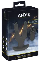 anos power expander plug - silikonowy model z funkcją e-stymulacji
