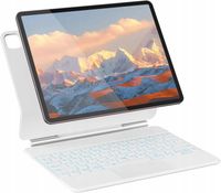 Etui na klawiaturę Doohoeek DJC-MC12.9 do iPada Pro 12,9'', białe, Używany