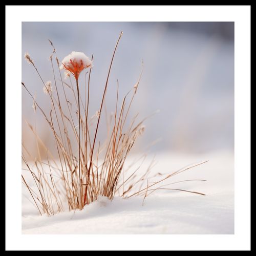 Plakat 60x60cm Zima w Detalach na Arena.pl