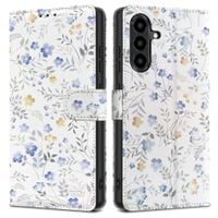 tech-protect wallet galaxy a56 5g spring flowers