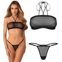 Komplet Bielizny Erotycznej Obsessive Set Orinelle S/M