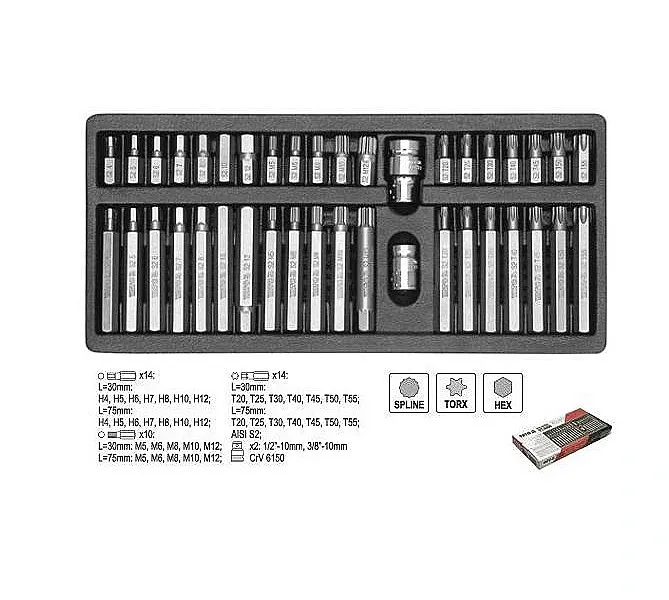 Zestaw bitów YATO YT-0400 zdjęcie 5