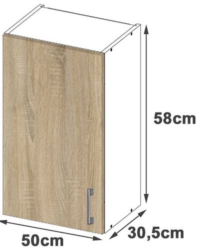 SZAFKA KUCHENNA WISZĄCA W50 D1 LIMA na Arena.pl