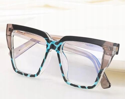 SOLIDNE Damskie Okulary Zerówki do KOMPUTERA Blue Light OPRAWKI Teleskopy na Arena.pl