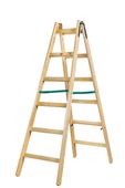 drabina drewniana braket standard 2x6 szczebli 182cm - br-01-2600