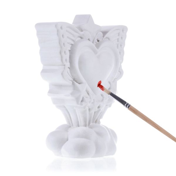 Kolorowanka 3D Moon Heart Figurka gipsowa zdjęcie 4