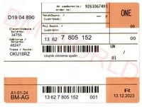 OE BMW CZUJNIK CIŚNIENIA SPALIN BMW E60 E87 E90 F10 F30 13627805152