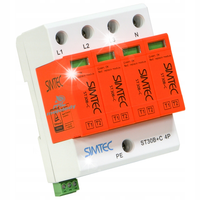 SIMET OGRANICZNIK PRZEPIĘĆ 4P TYP 1+2 30kA SIMTEC