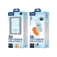 jellico ładowarka sieciowa eu55 gan pd 33w 1xusb-c + 1xusb qc3.0 niebieski