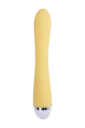 Vibrator With Clitoral Stimulator Flovetta By Toyfa Aster, Silicone, Yellow na Arena.pl