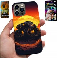 ETUI DO IPHONE 13 PRO - MONSTERTRUCK, CIĘŻARÓWKA, WZORY + SZKŁO