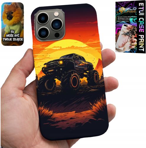 ETUI DO IPHONE 13 PRO - MONSTERTRUCK, CIĘŻARÓWKA, WZORY + SZKŁO na Arena.pl
